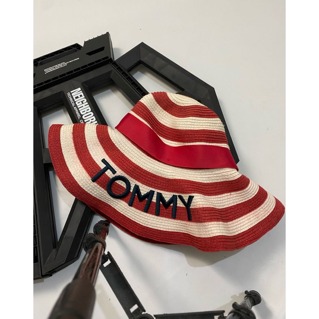 topi bucket hat Tommy Hilfiger Big Logo Original