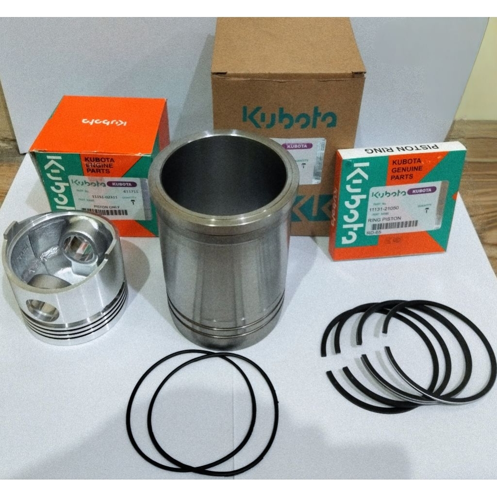 PEROMO TERBATAS RD 65 PAKET KOMPLIT BORING LINER PISTON RING SEHER DAN ORING LINER UNTUK MESIN DISEL