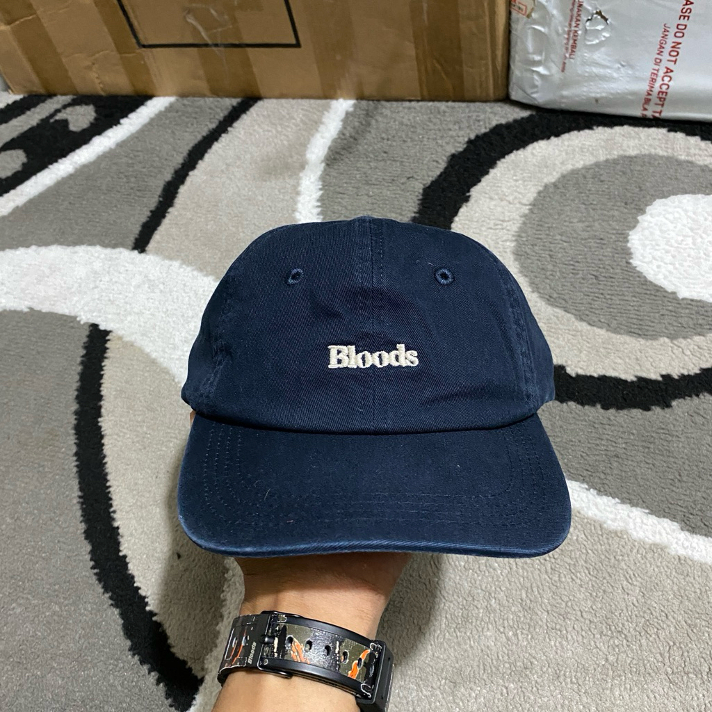 TOPI | CAPS BLOODS WASHING NAVY ORIGINAL.