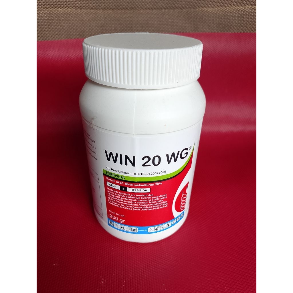 Herbisida WIN 20 WG 250 gr - Efektif untuk Gulma Berdaun Lebar