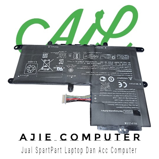 Baterai PO02XL Untuk Laptop HP Stream 11-R 11-AH 11-AK 11-Y Pro G2 G3 G4 G5 11-Y020WM