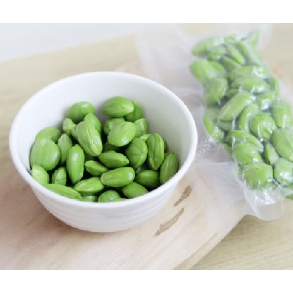pete kupas murah 100 g. pete kupas tua 100 g.