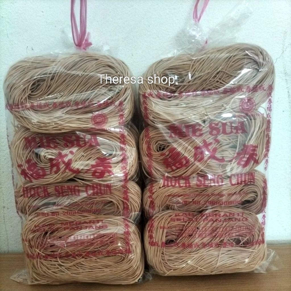 Mie Sua / Mie Soa Goreng Hock Seng Chun Selatpanjang 500 Gram / Miesua
