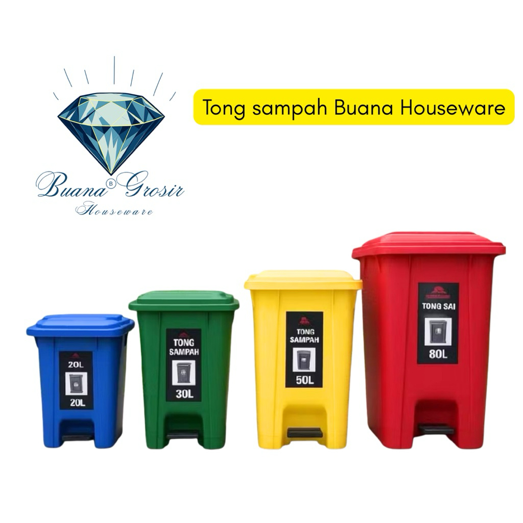 Tong Sampah Injak | Tempat Sampah Injak | Tempat Sampah Murah