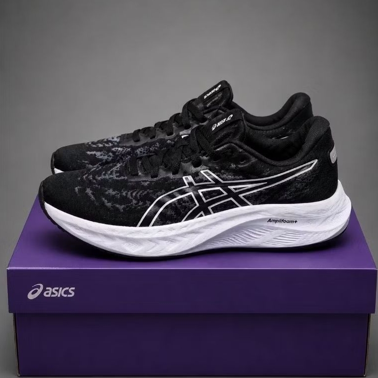 Sepatu import Asics Ortolite Hitam Putih
