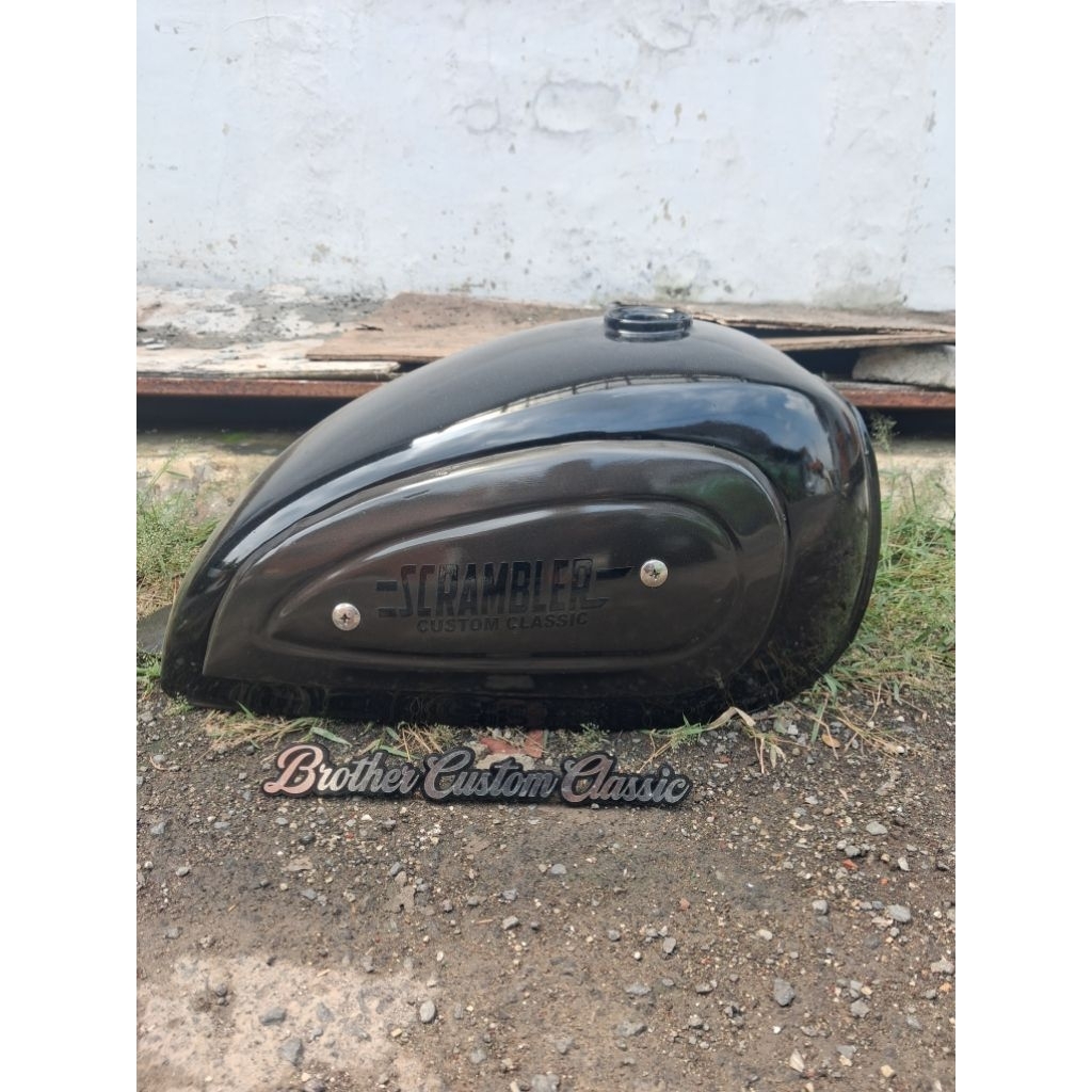 Tangki Custom Scrambler Japstyle Tiger Megapro Thunder Byson Scorpio