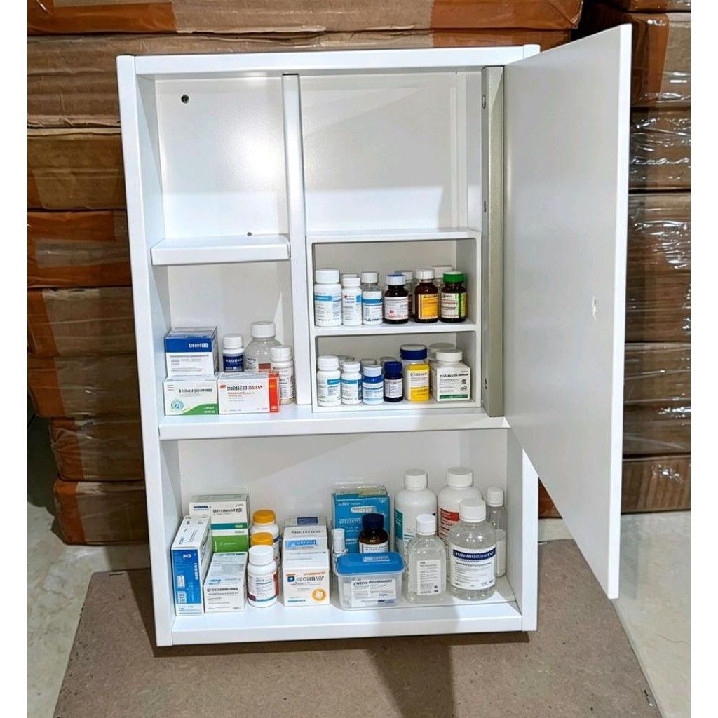 KOTAK P3K DINDING/KOTAK OBAT/TEMPAT PENYIMPANAN OBAT