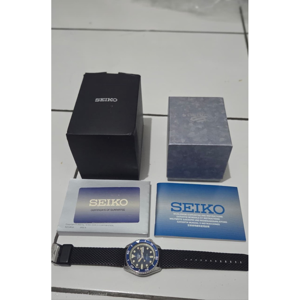Seiko 5 Sports Automatic Blue Dial SRPD71K2