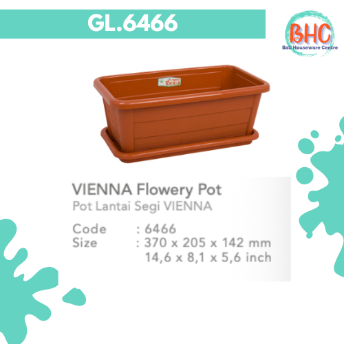 POT BUNGA + TATAKAN VIENNA