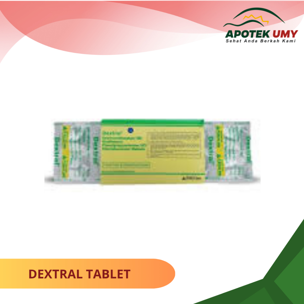 DEXTRAL 1 STRIP ISI 10 TABLET