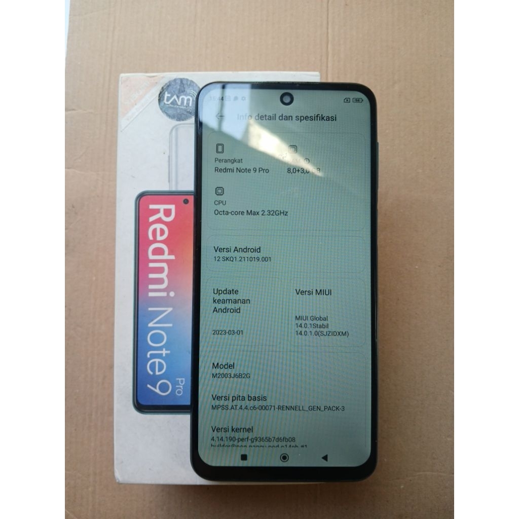 Redmi note 9 Pro 8Gb/128Gb Second/Bekas