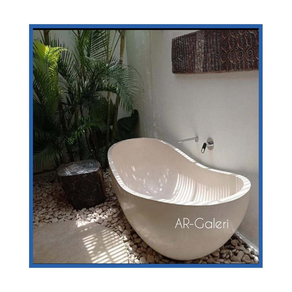 Bathtub Standing Dewasa Terazzo