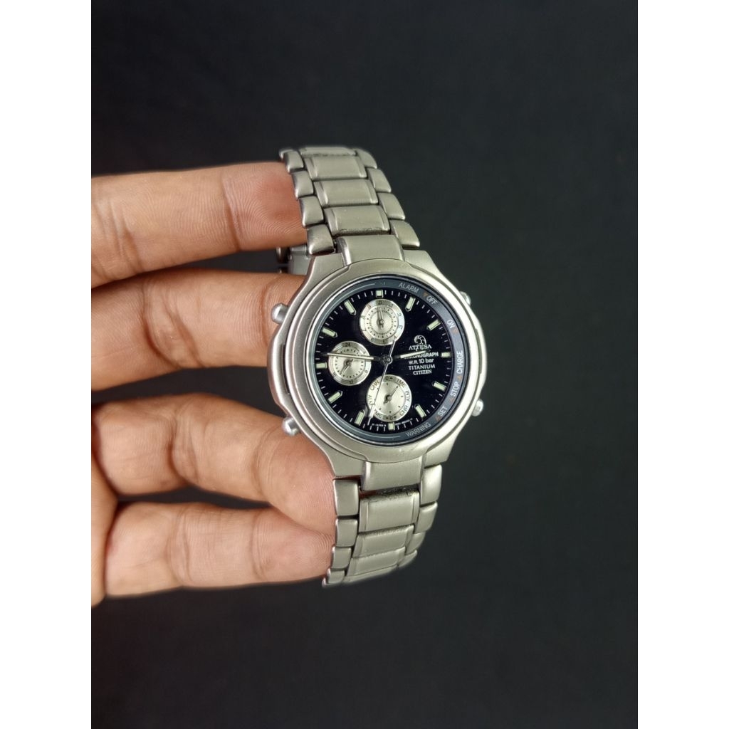 CITIZEN ATTESA 0855 SOLAR TITANIUM ORIGINAL