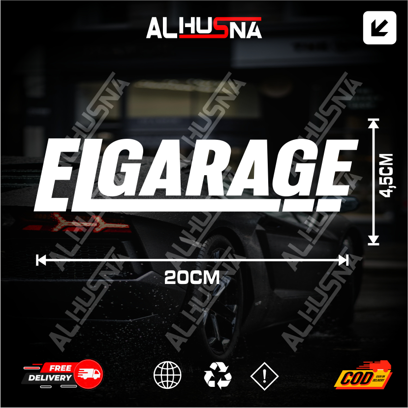 [CUTTING] STICKER EL GARAGE