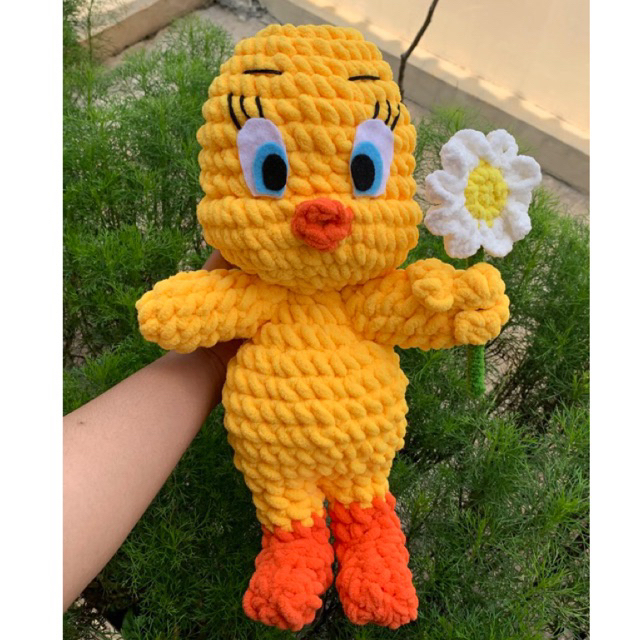 Boneka Tweety Rajut Custom