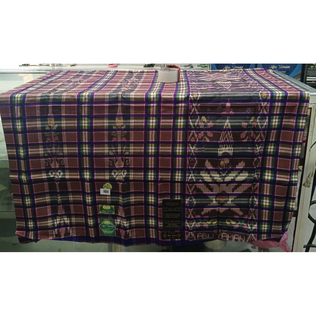 Sarung Abu Yaman original full sutra/sarung jadul