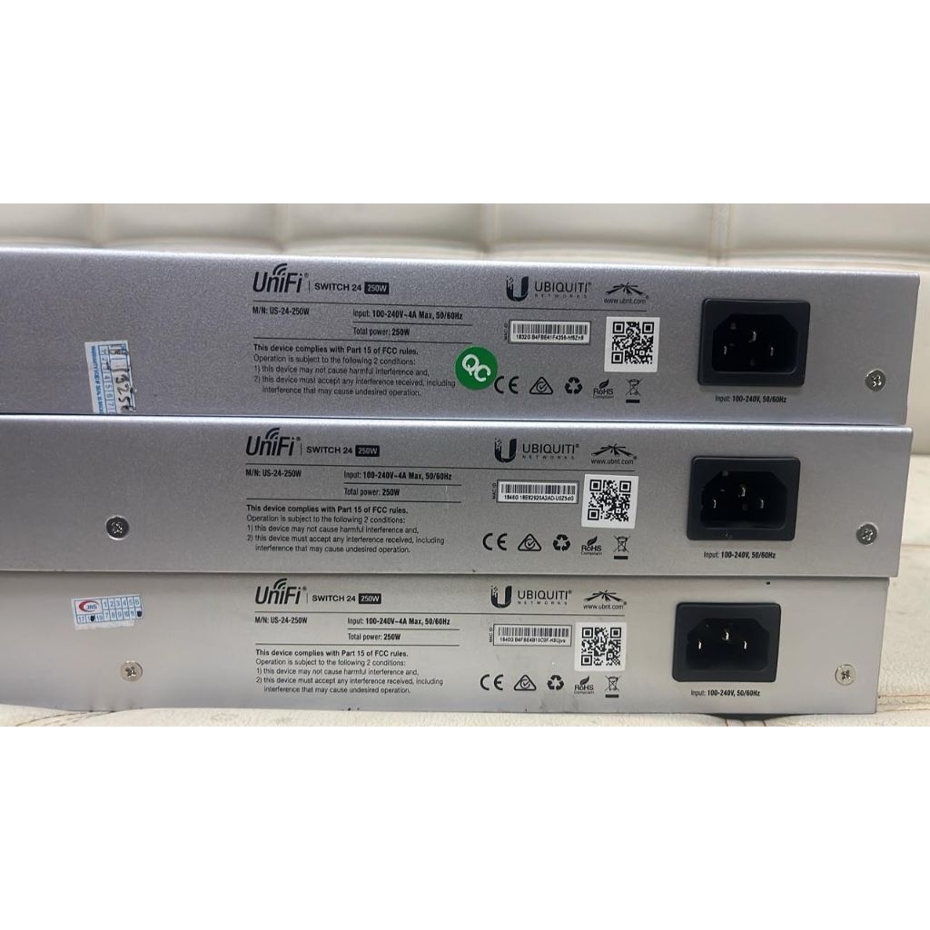 WSUnifi Switch 24 PoE + 2 Sfp US-24-250W