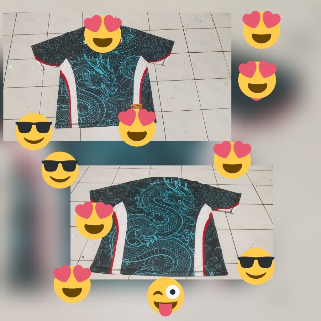 jersey full printing Timnas Jepang no minus ukuran XL lokal jersey second bekas