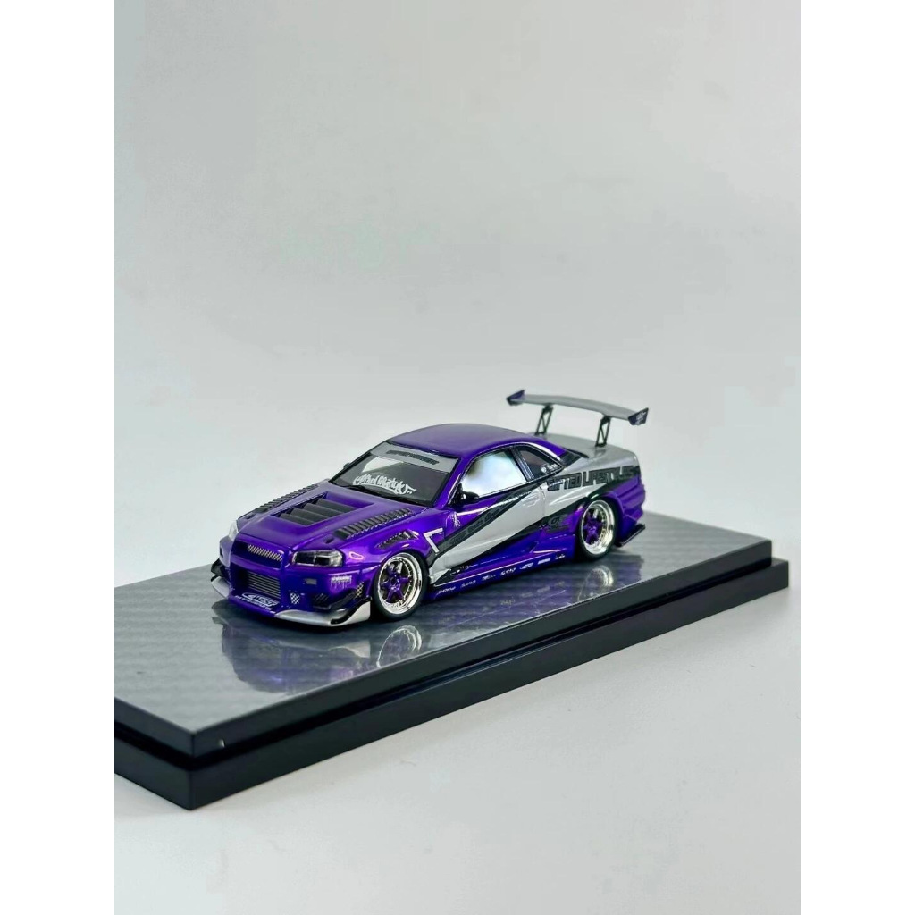 ERROR 404 NISSAN R34 RYOHE GIFTED  DIECAST RESIN ERROR 404 RYOHE GIFTED LIMITED EDITION RESIN ERROR 