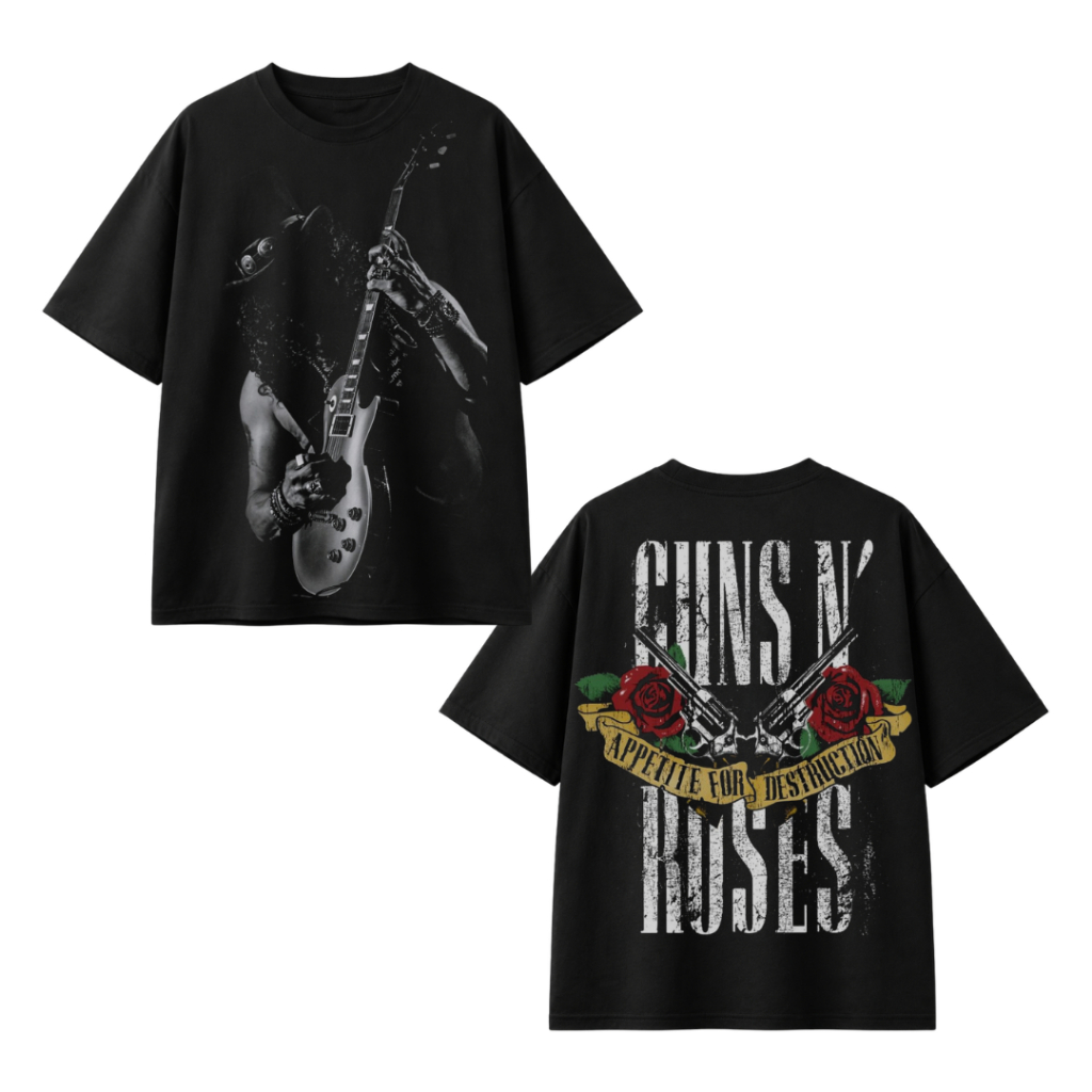 T-Shirt Oversize Slash GNR
