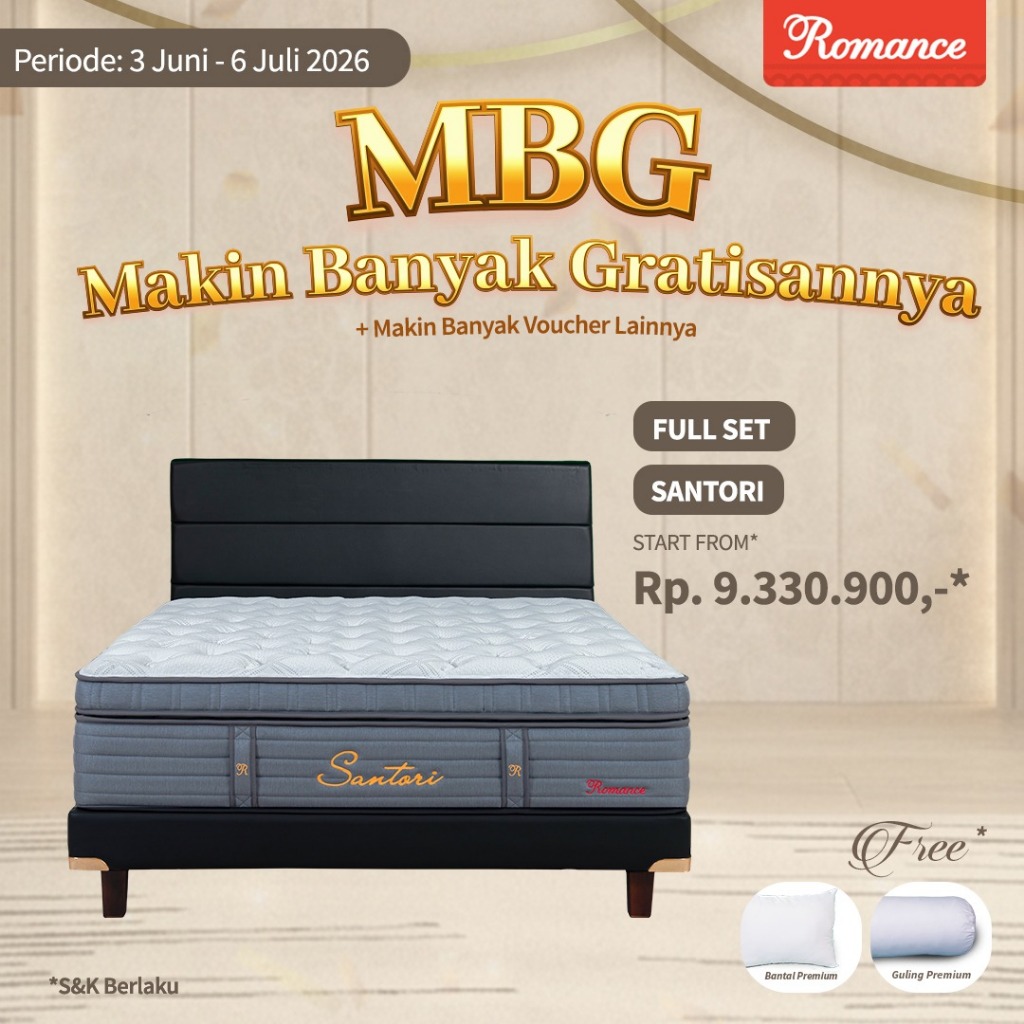 Romance - Kasur Santori FULL SET