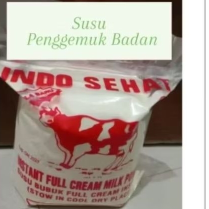 susu penggemuk badan indo sehat 1000 gram vanila