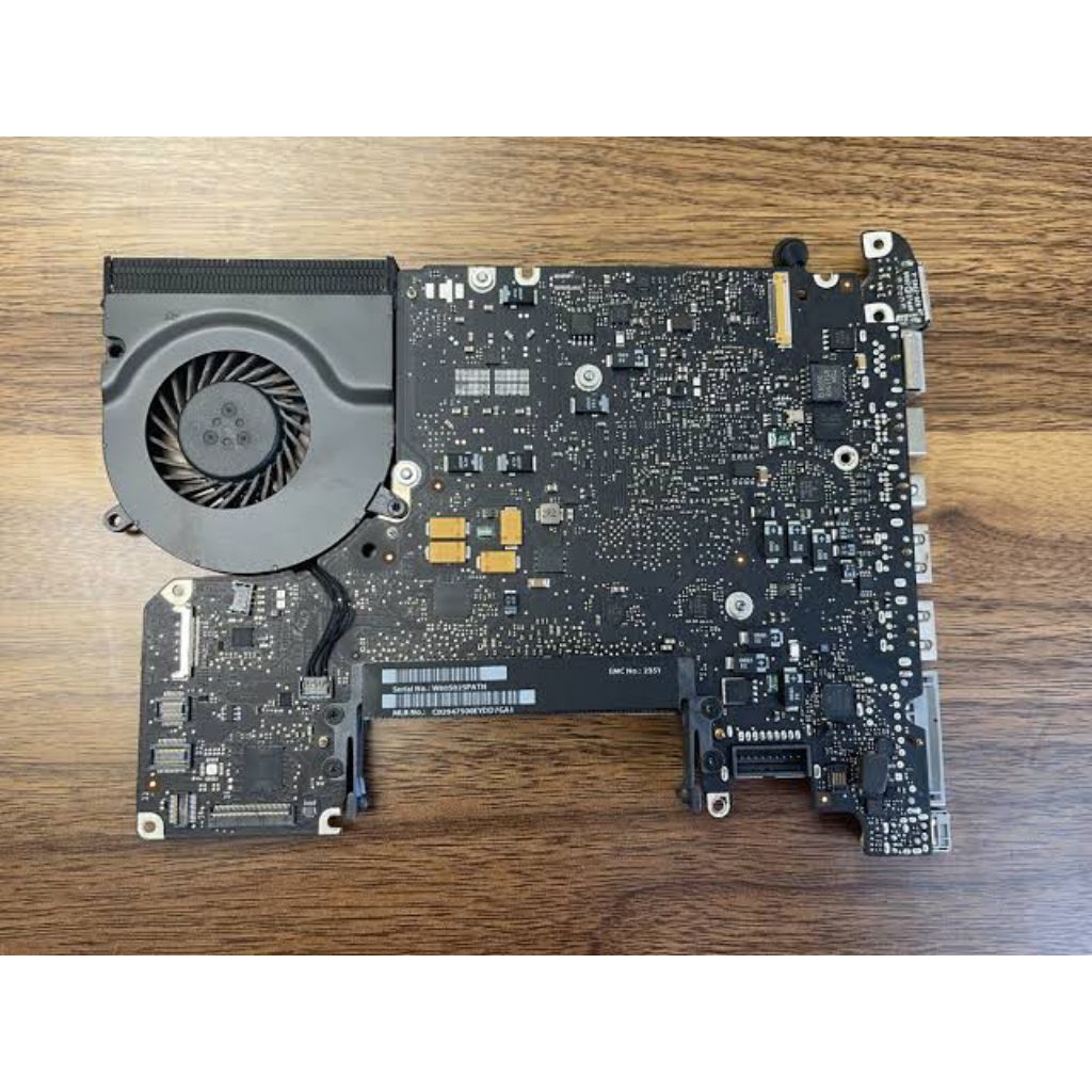 Logicboard Mesin Macbook Pro 2010 A1278 C2D Original Normal