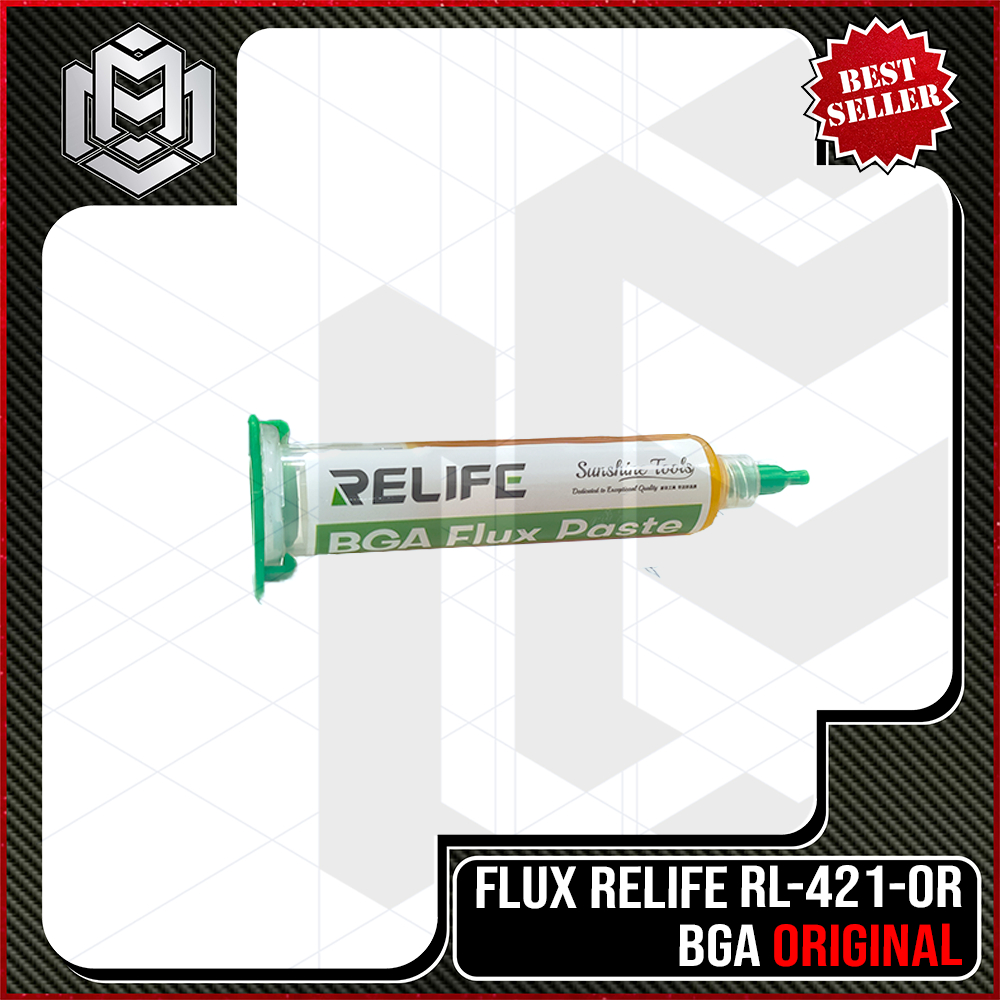 MM -Flux Relife RL-422-IM High Quality / FLUX PASTE RELIFE RL-422-IM HALOGEN 10 CC / Flux Relife RL-