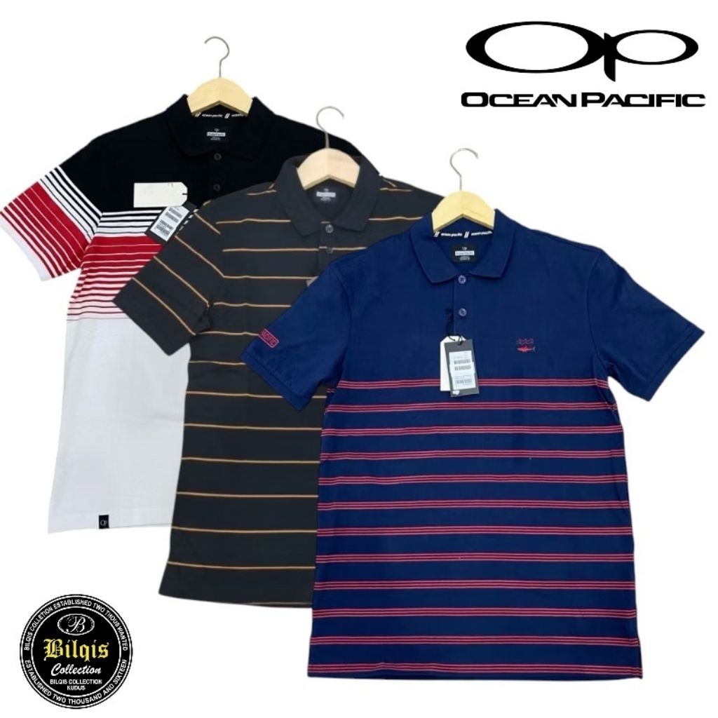 kaos kerah ocean pacific original