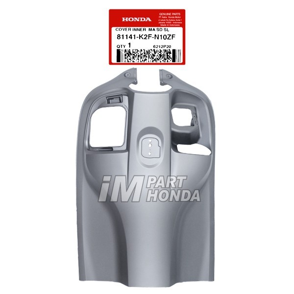 [INSTANT SAMEDAY] 81141-K2F-N10ZF Cover Inner Kontak Dashboard Scoopy eSP K2F Silver Dof Tua