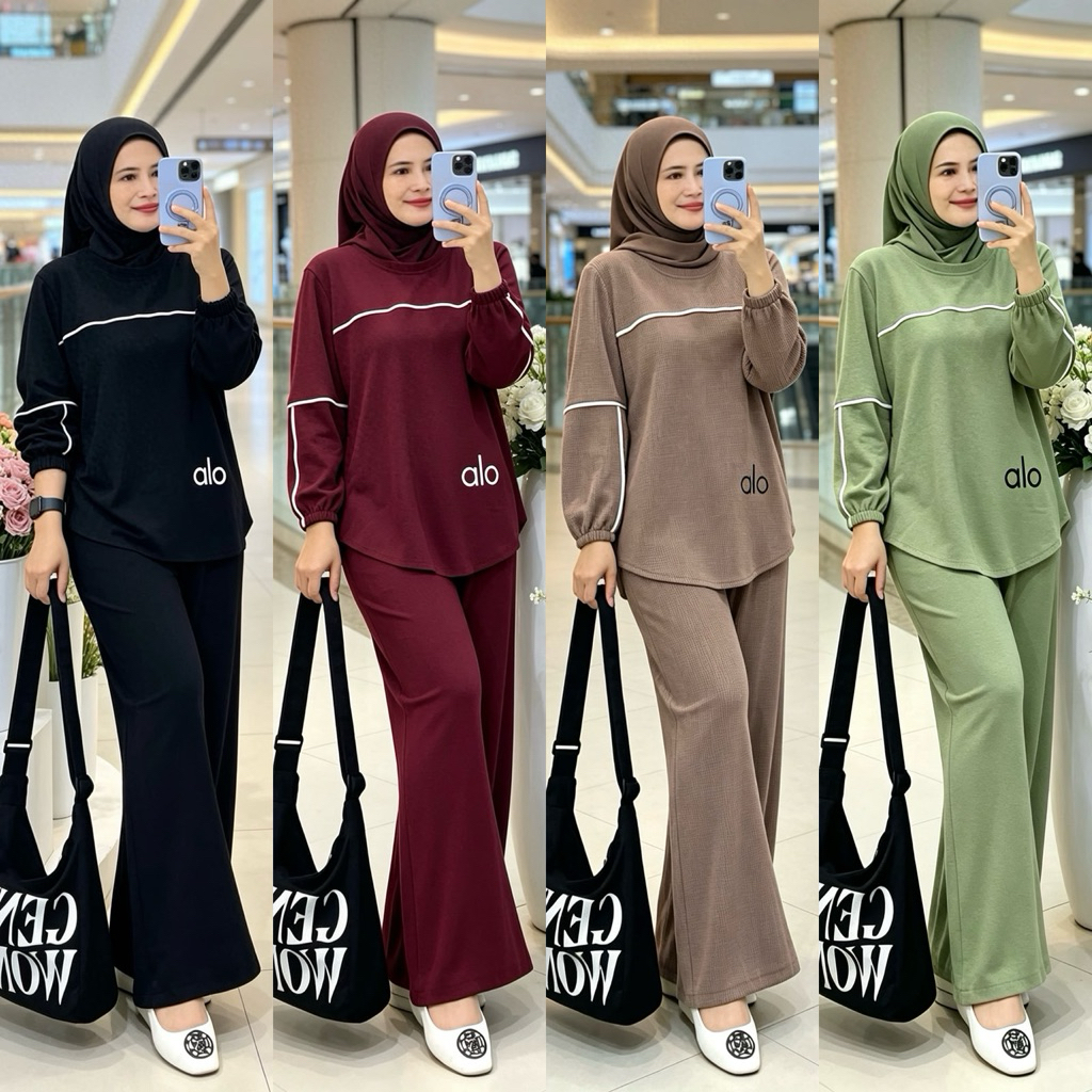 Set cutbray knit allo // COD