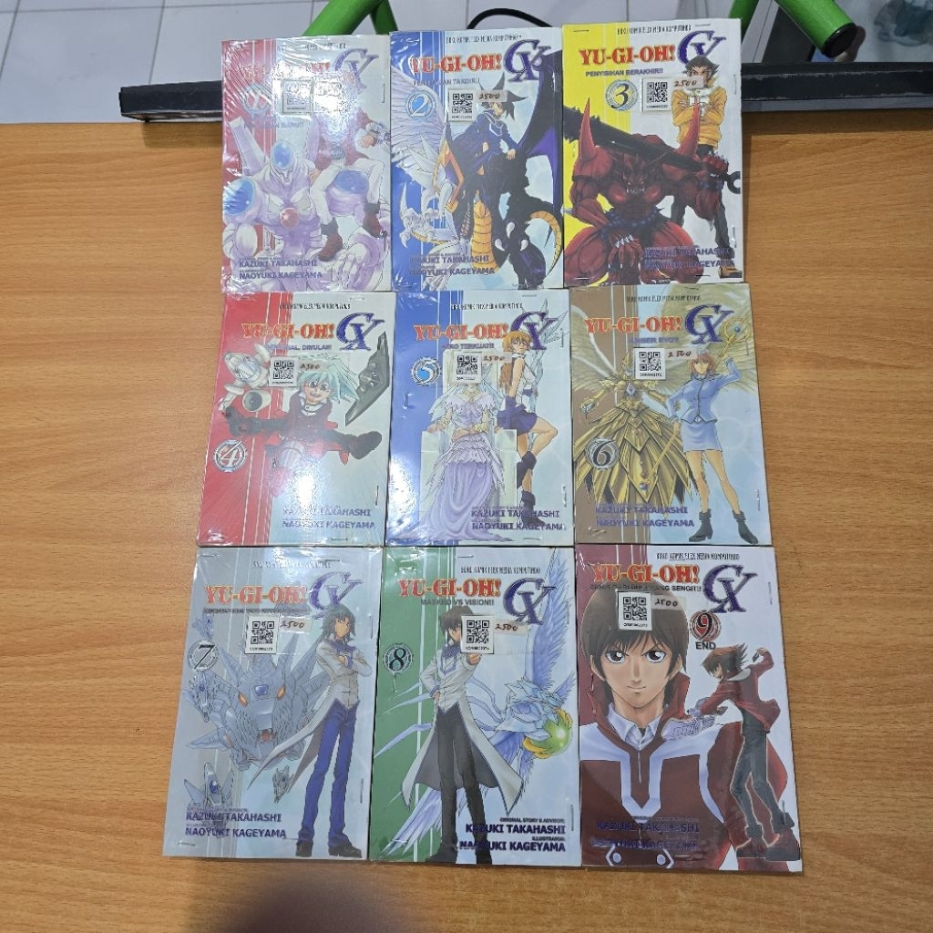 Bundle Komik Yu-Gi-Oh GX Volume 1-9 Preloved