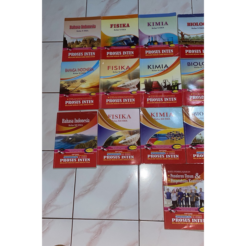 PRELOVED BUKU INTEN