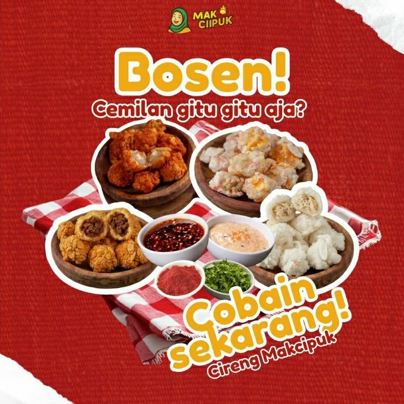 FROZEN FOOD CIPUK RASA KEJU ORIGINAL AYAM KACANG