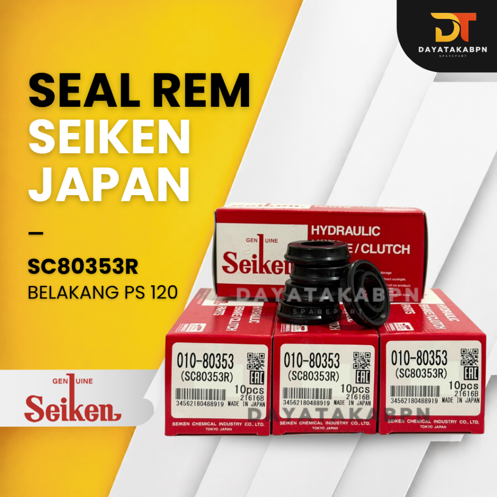 Seal Karet Rem SEIKEN Japan SC80353R - Belakang PS 120