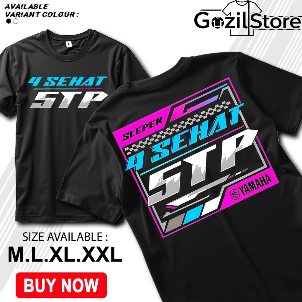 Kaos Racing Jupiter Vega 4 Sehat 5TP Original Terbaru High Premium Quality