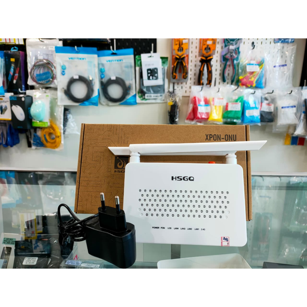 Router XPON HSGQ X130W New+Adaptor