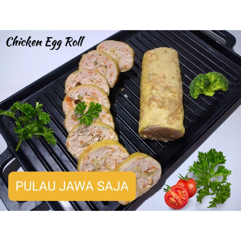 ISI 2 kurleb 300gr ROLADE IKAN | ROLADE AYAM / Fish Roll, Egg Roll