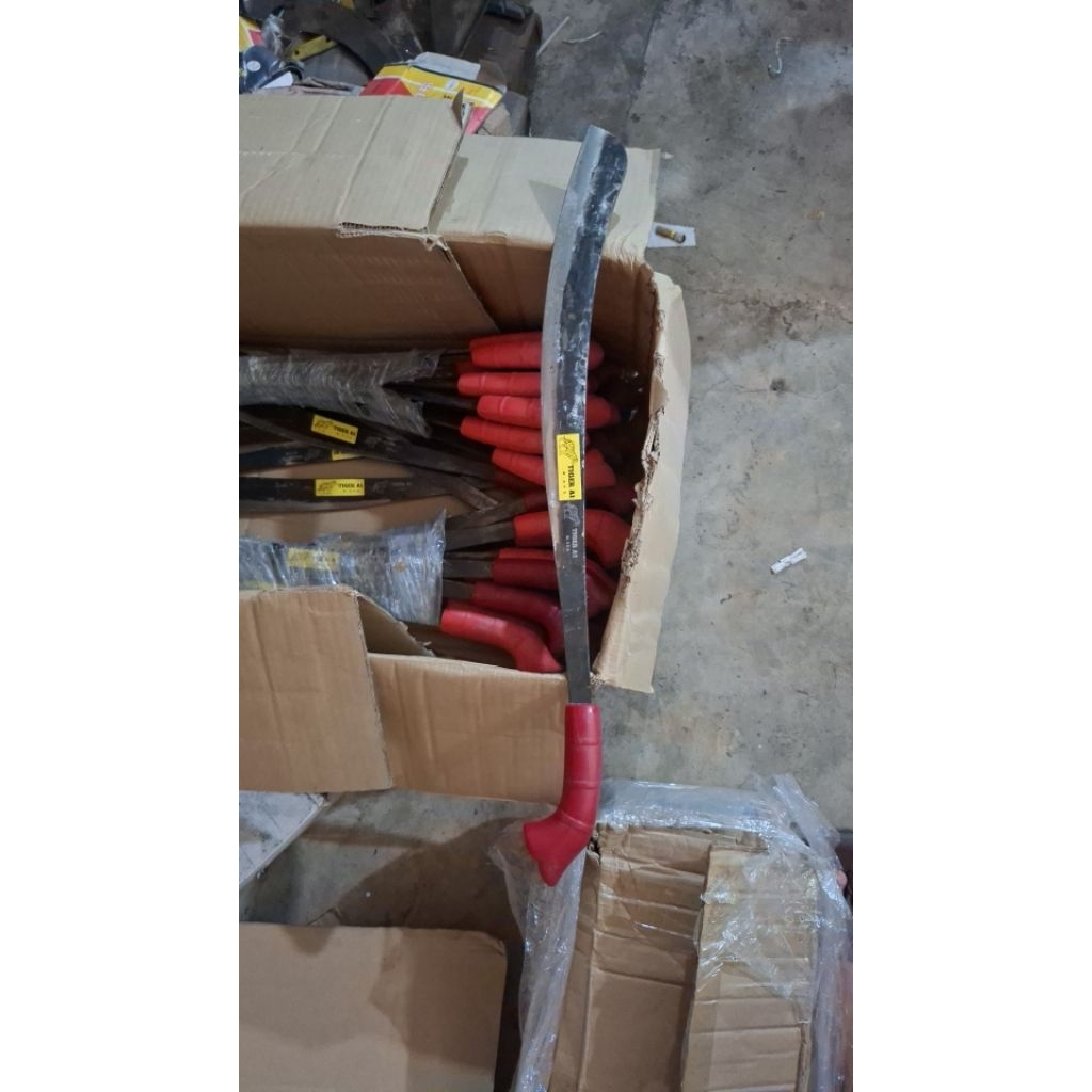 parang tiger a1 70cm original malaysia super tajam ful baja