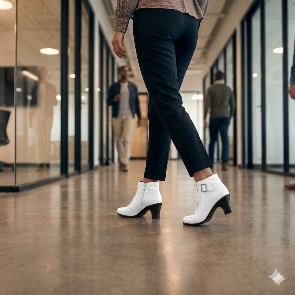 sepatu boots wanita 5 cm