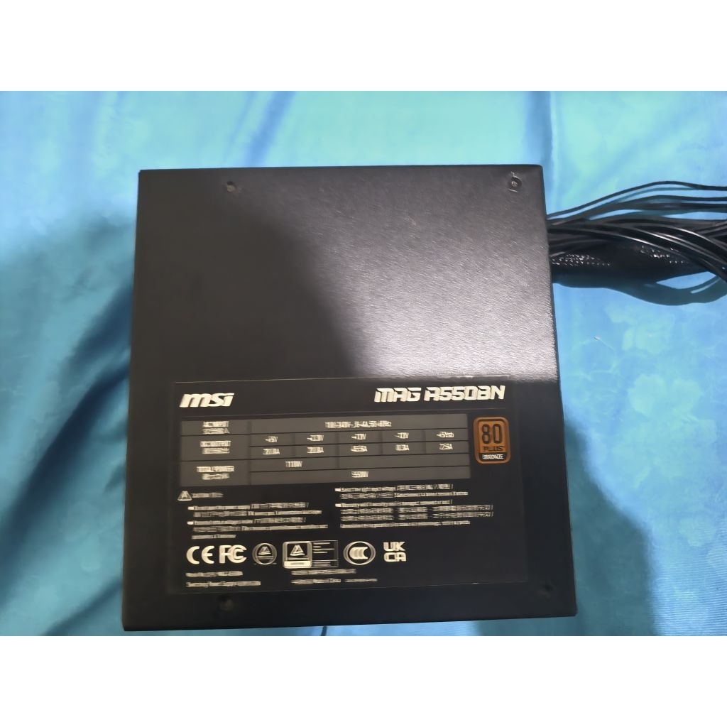 PSU MSI MAG A550BN