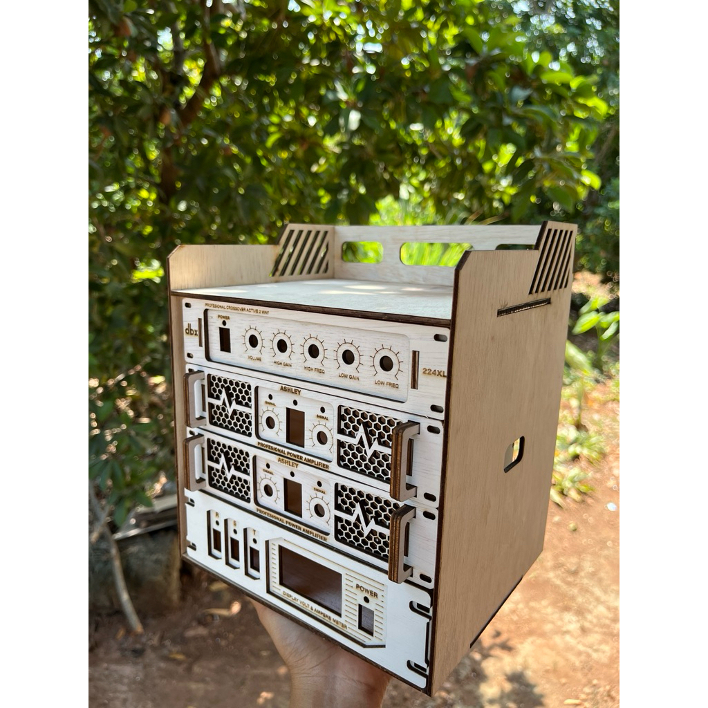 paket box miniatur power amplifier model ashley