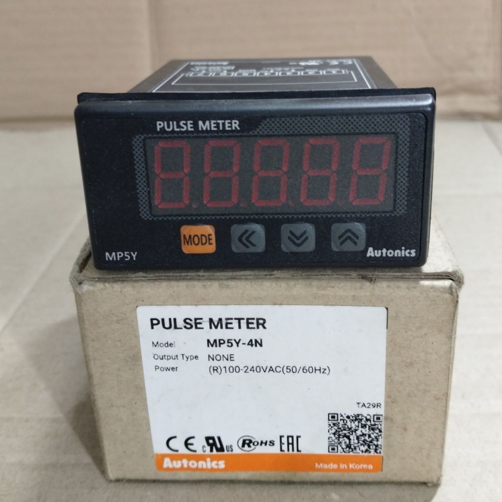 Autonics MP5Y-45 Digital Panel Meter, Pulse Meter/RPM Meter