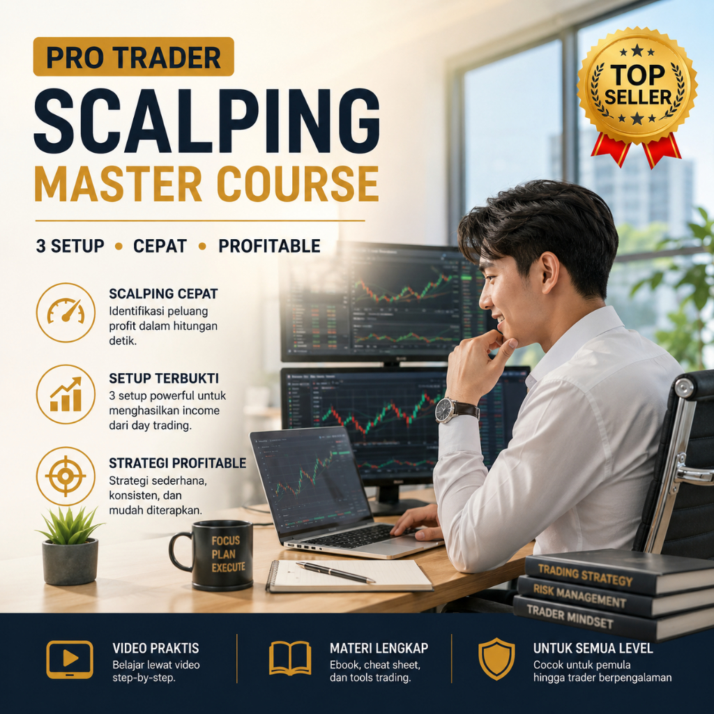 PRO TRADER SCALPING MASTER COURSE - IDENTIFIKASI SETUPS SCALPING DENGAN CEPAT PROBABILITAS TINGGI