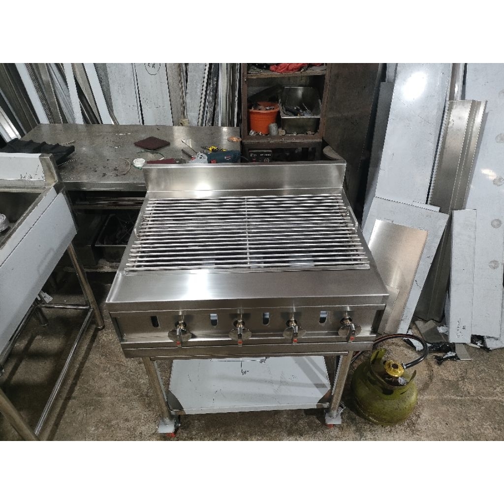 kompor bakaran ayam grill stainless