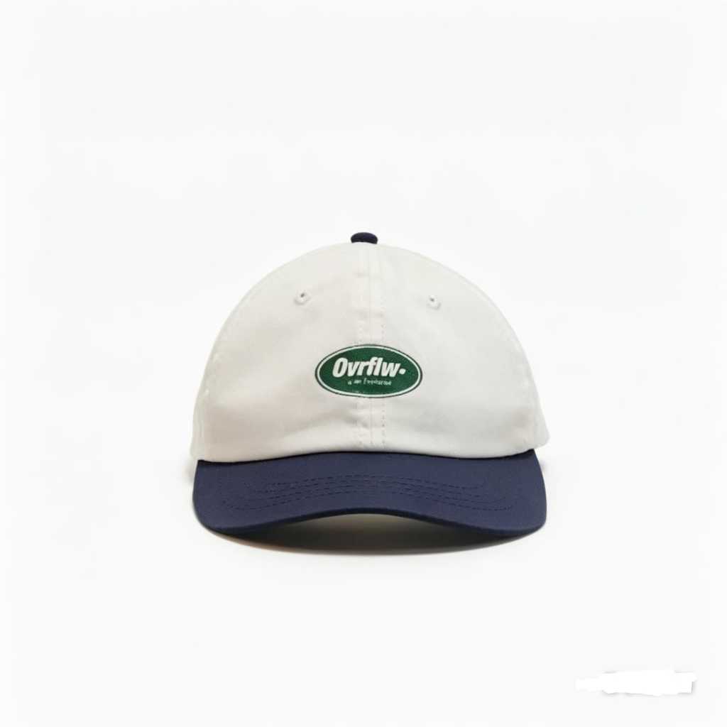Topi Baseball Lidah Pendek Kombinasi Warna - Topi Short Visor Overflow Brand Lokal - Topi Snapback C