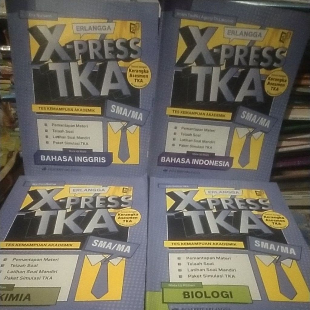 Xpres TKA SMA erlangga kurikulum merdeka