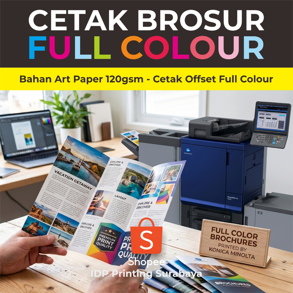 Cetak Brosur/Flyer Offset Full Colour