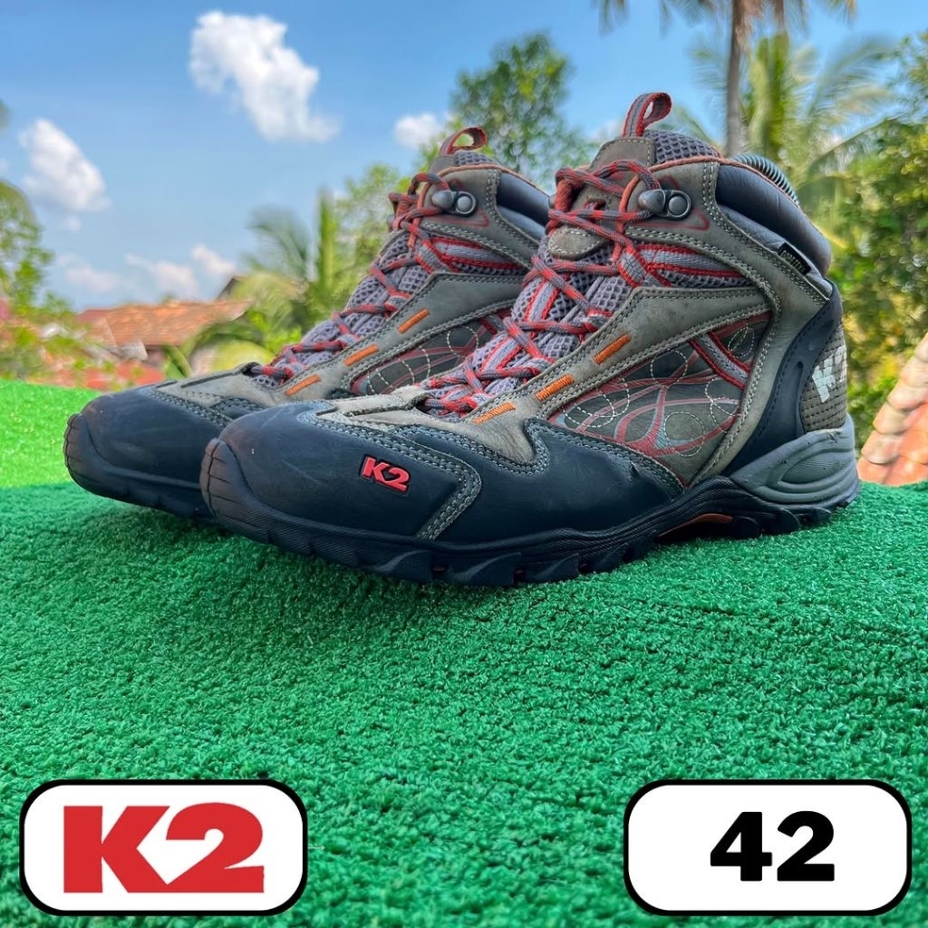 sepatu gunung K2 Trekking Mid Gtx 42