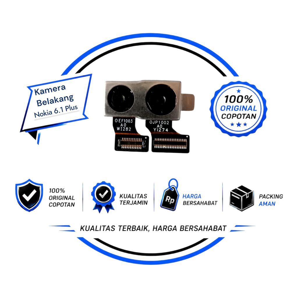 Kamera Belakang Nokia 6.1 Plus Original Copotan